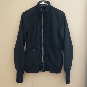 Black Frilly Lululemon Jacket